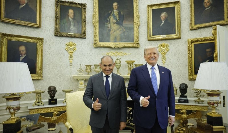 Никол Пашинян поздравил Дональда Трампа с 250-летием независимости США и отметил роль в мирном процессе