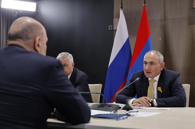 Пашинян рассказал о договоренностях с Мишустиным в Екатеринбурге