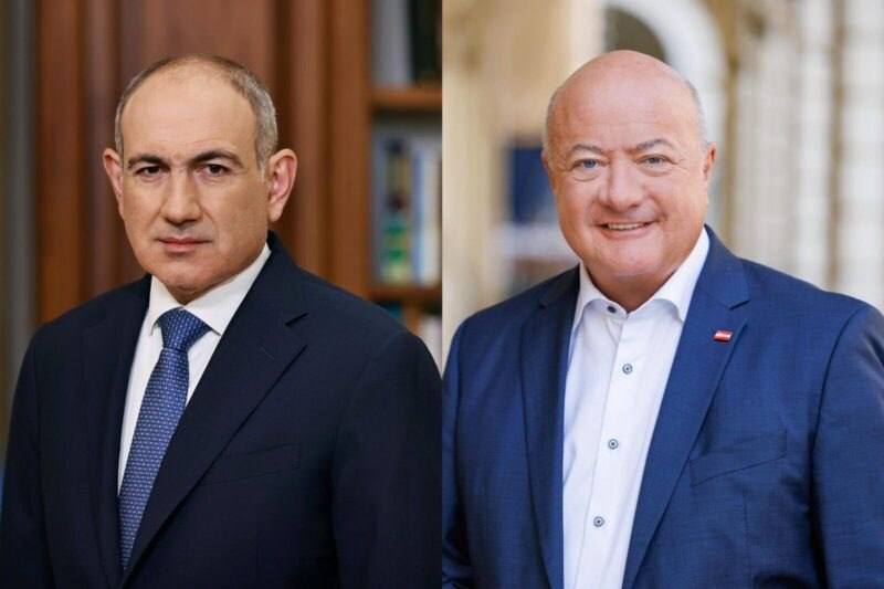Канцлер Австрии Штокер поздравил Пашиняна с победой на выборах