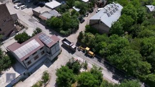 Новая дорога в квартале Чаренцавана, Гегаркуник