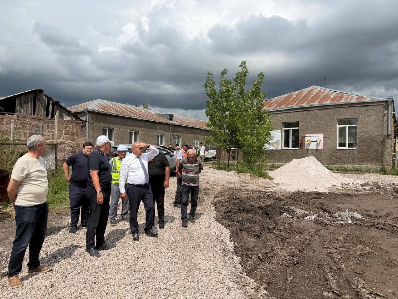 Строительство новой школы в Артике, Гегаркуник, программа «300 школ, 500 детских садов»