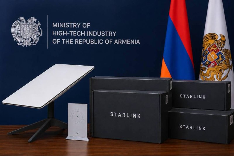 Еще 56 комплектов Starlink переданы Армении для спасательной службы