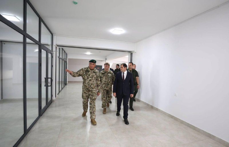 Сурен Папикян открыл новый корпус штаба учебного центра Минобороны Армении