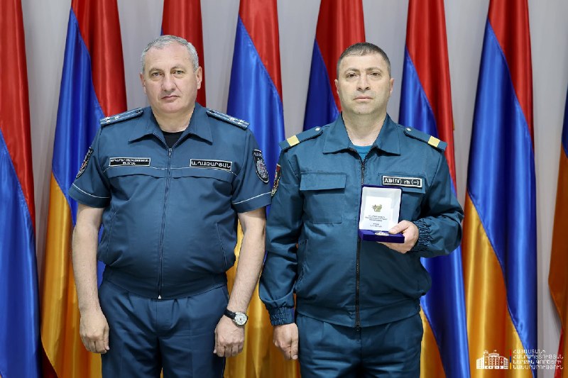 Спасатели из Гегаркуника награждены за поиски на реке Памбак