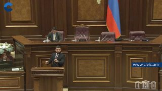 Вагаршак Арутюнян раскритиковал оппозицию за уход из парламента при обсуждении закона об избирательных взятках в Гаваре